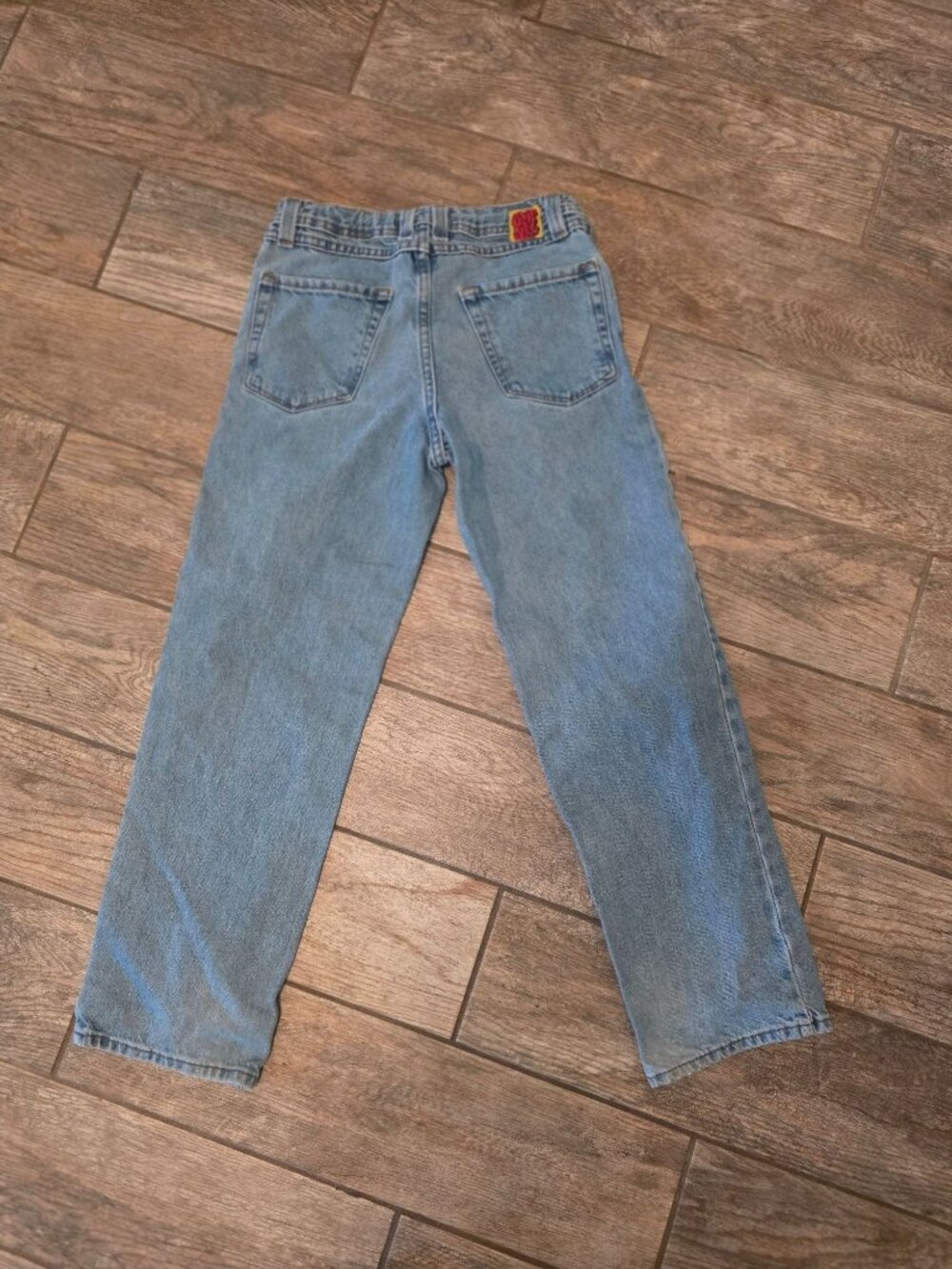 Vtg Empyre Straight Leg Jeans Cotton size 27 Adjustable Waist - Picture 3 of 12